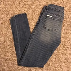 Rock & Republic pin striped skinny jeans 4m